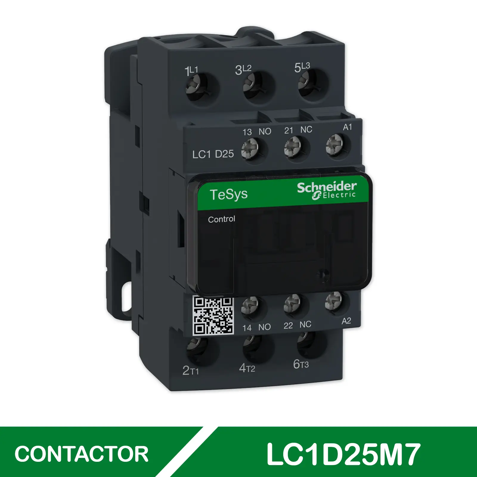 CONTACTOR 25A LC1D25M7 SCHNEIDER